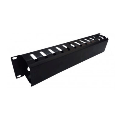 BDN-OM2U Organizador de Cables Horizontal 2U Metálico para Rack de 19"